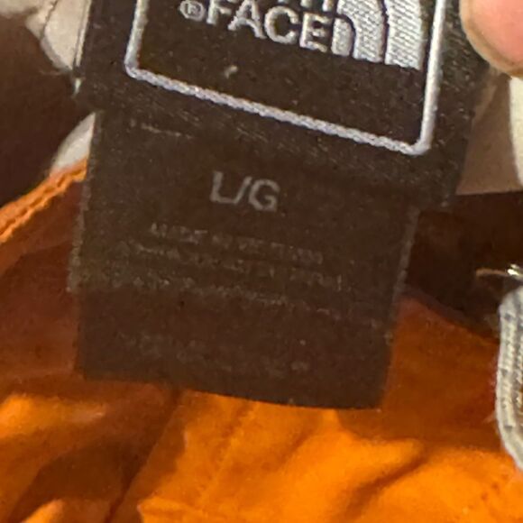 THE NORTH FACE Men Large Orange Hyvent rain windbreaker Jacket - Picture 13 of 14